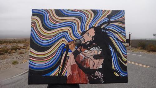 Bob Marley Painting